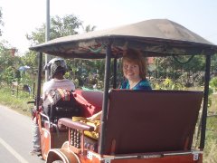Cambodia taxi - Tuk tuk tour